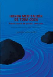 Portada de HONDA MEDITACIÓN DE TODA COSA: Poesía Canaria del Paisaje. 1990-2020