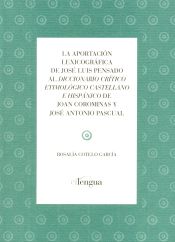 Portada de APORTACION LEXICOGRAFICA DE JOSE LUIS PE