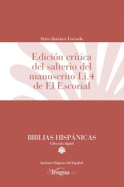 Portada de Edición crítica del salterio del manuscrito I.i.4 de El Escorial