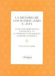 Portada de La historia de los sufijos ismo e ista