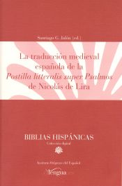 Portada de La traducción medieval española de postilla litteralis super psalmos de Nicolás de Liria