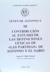 Portada de Leyes de Alfonso X