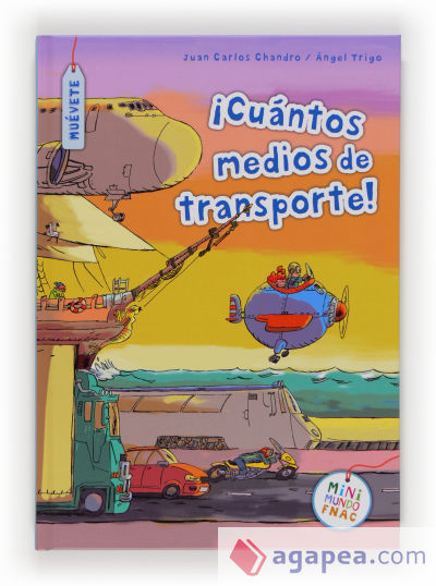 ¡Cuántos medios de transporte!