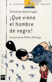 Portada de ¡Que viene el hombre de negro!