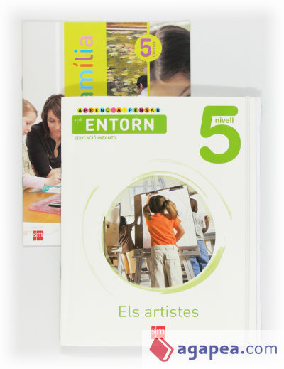 Aprenc a pensar amb l'entorn: Els artistes. Nivell 5. Educació Infantil