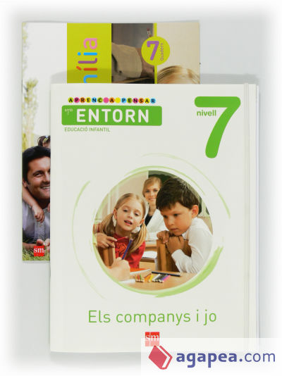 Aprenc a pensar amb l'entorn: Els companys i jo. Nivell 7. Educació Infantil