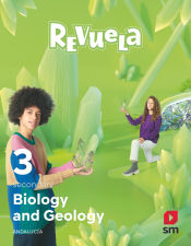 Portada de Biology and Geology. 3 Secondary. Revuela. Andalucía