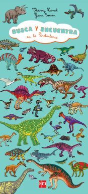 Portada de Busca y encuentra en la Prehistoria