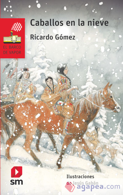 Caballos en la nieve