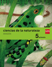 Portada de Ciencias de la naturaleza, 5 Primaria, Savia