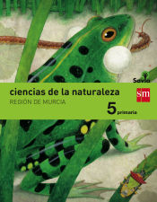 Portada de Ciencias de la naturaleza, 5 Primaria, Savia