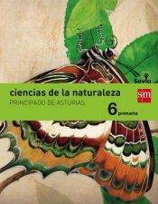 Portada de Ciencias de la naturaleza, 6 Primaria, Savia