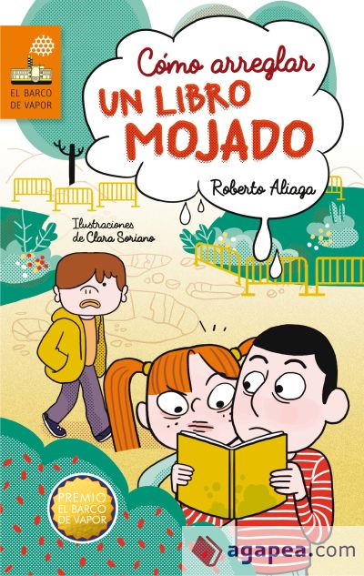 Cómo arreglar un libro mojado