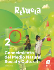 Portada de Conocimiento del Medio Natural, Social y Cultural. 2 Primaria. Revuela. Andalucía