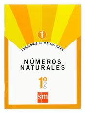 Portada de Cuaderno 1 de matemáticas, 1 ESO