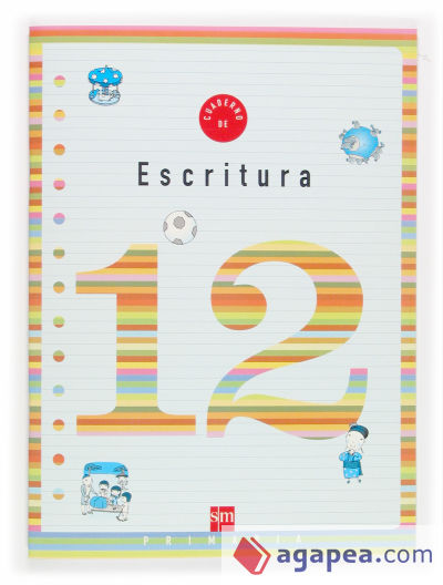 Cuaderno 12 de escritura. 4 Primaria