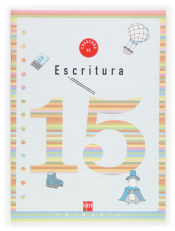 Portada de Cuaderno 15 de escritura. 5 Primaria