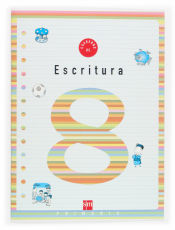 Portada de Cuaderno 8 de escritura. 3 Primaria