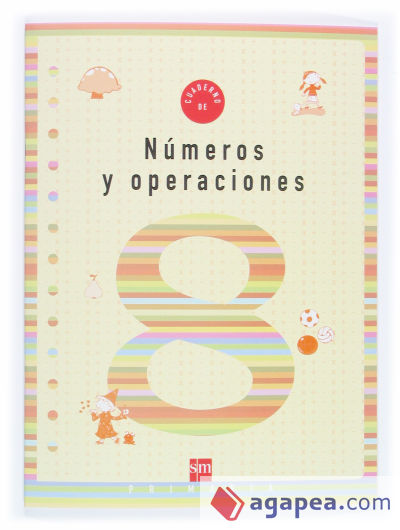 Cuaderno 8 de números y operaciones. 3 Primaria