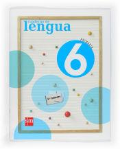 Portada de Cuaderno de Lengua. 6 Primaria, 3 Trimestre