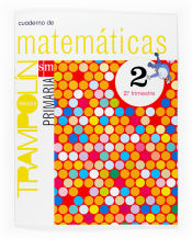 Portada de Cuaderno de Matemáticas. 2 Primaria, 2 Trimestre. Proyecto Trampolín