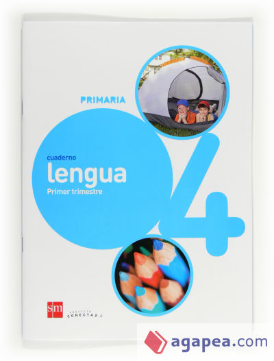 Cuaderno de lengua. 4 Primaria, 1 Trimestre. Conecta 2.0