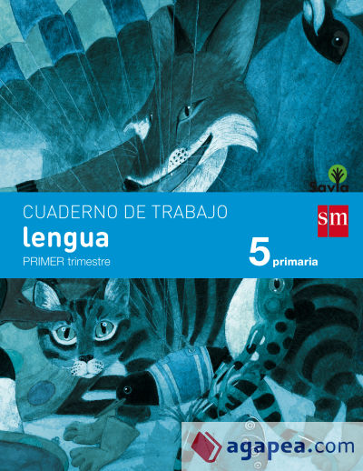 Cuaderno de lengua. 5 Primaria, 1 Trimestre. Savia