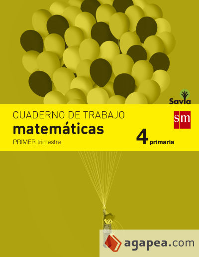 Cuaderno de trabajo Matemáticas. 4º Primaria, primer trimestre