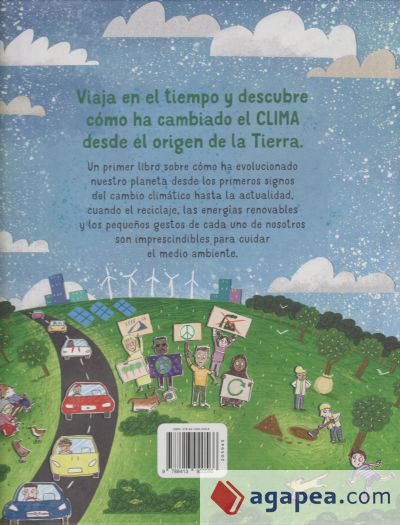 Desde el origen del cambio climático hasta ahora: Mi primer libro de ideas para salvar el planeta