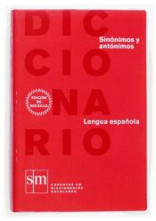 Portada de Diccionario de sinónimos y antónimos del español actual (Pequeño)