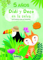 Portada de Didi y Deco en la selva: un cuento con actividades. 5 años