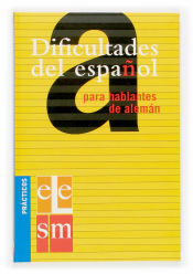 Portada de Dificultades del español para hablantes de alemán