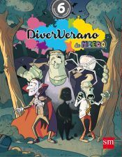 Portada de Diververano. 6 Primaria. Verano de miedo