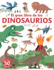 Portada de El gran libro de los dinosaurios