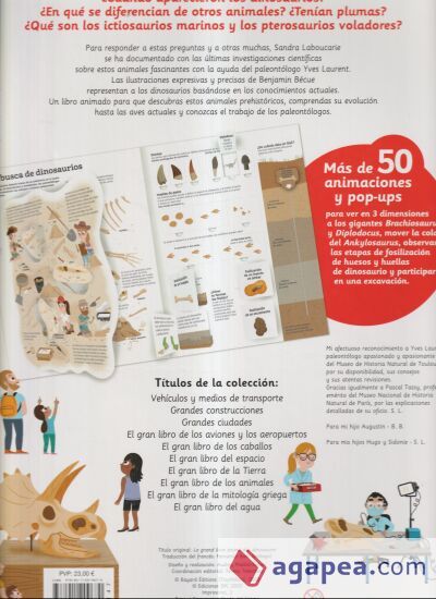 El gran libro de los dinosaurios El gran libro de los dinosaurios