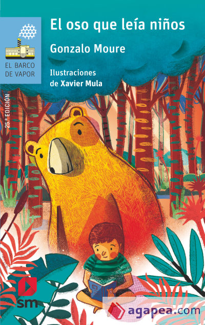 El oso que leía niños