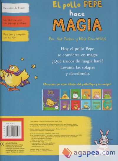 El pollo Pepe hace magia