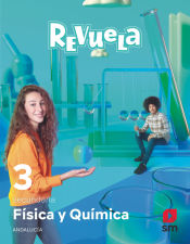 Portada de Física y química. 3 Secundaria. Revuela. Andalucía