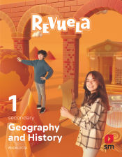 Portada de Geography and History. 1 Secondary. Revuela. Andalucía