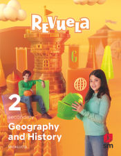 Portada de Geography and History. 2 Secondary. Revuela. Andalucía