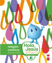 Portada de Hola Jesús: aprende y sonríe, Religión católica, Educación Infantil, 4 años