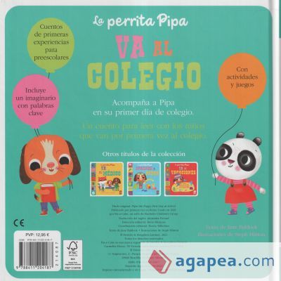 La perrita Pipa va al colegio La perrita Pipa va al colegio