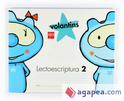 Lectoescriptura 2, Pauta. Volantins