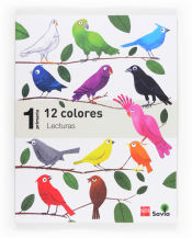 Portada de Lecturas: 12 colores. 1 Primaria. Savia