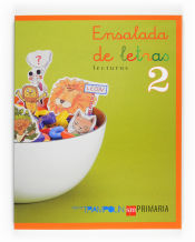 Portada de Lecturas: Ensalada de letras. 2 Primaria. Trampolín