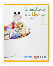 Portada de Lectures: Ensalada de lletres. 1 Primària. Projecte Trampolí