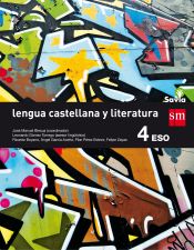 Portada de Lengua castellana y literatura. 4 ESO. Savia