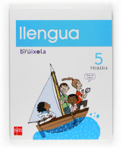 Portada de Llengua [segunda lengua]. 5 Primària. Projecte Brúixola