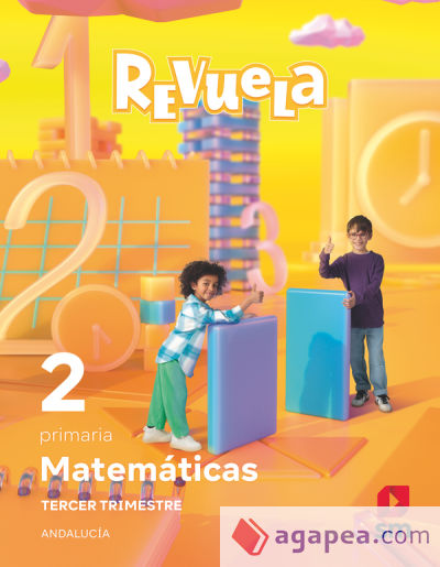 Matemáticas. 2 Primaria. Trimestres. Revuela. Andalucía