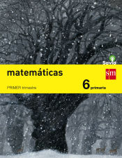 Portada de Matemáticas, 6º Primaria